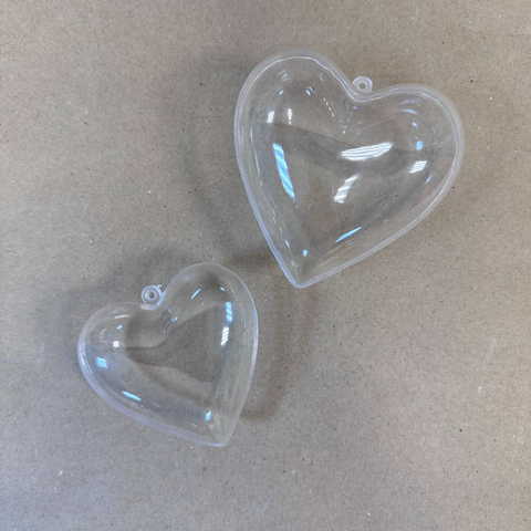 Заготовка Сердце разъемное пластиковое