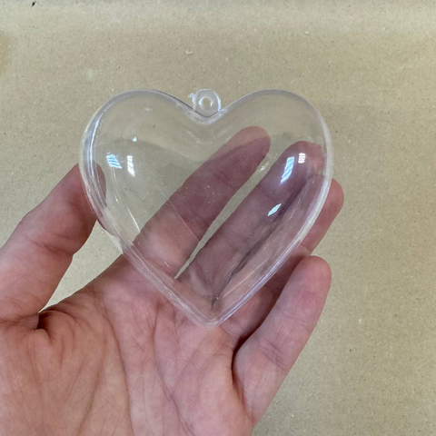 Заготовка Сердце разъемное пластиковое