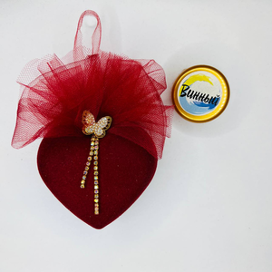 Бархатный флок пудра 50 гр, цвет Винный