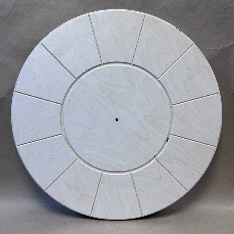 Заготовка Часы фанера d - 57 см