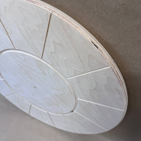 Заготовка Часы фанера d - 57 см