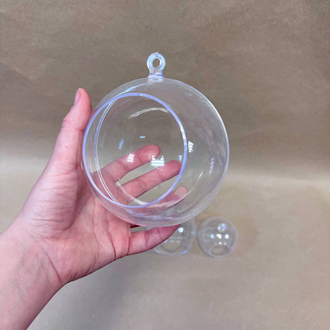 Заготовка Шар с отверстием пластиковый разъемный