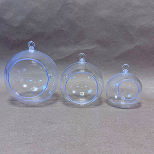 Заготовка Шар с отверстием пластиковый разъемный