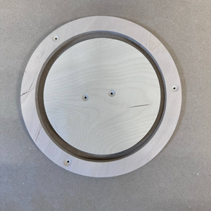 Заготовка Шаблон менажниц круг d - 22,5 см фанера