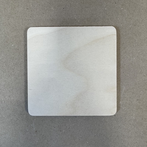 Накладка квадрат без фрезы фанера