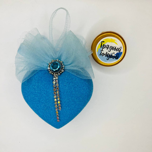 Бархатный флок пудра 50 гр, цвет Грязный голубой