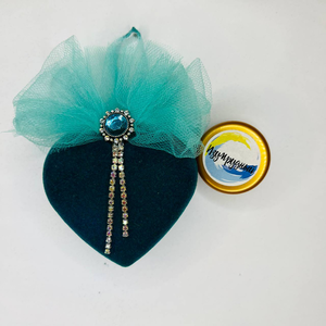 Бархатный флок пудра 50 гр, цвет Изумрудный