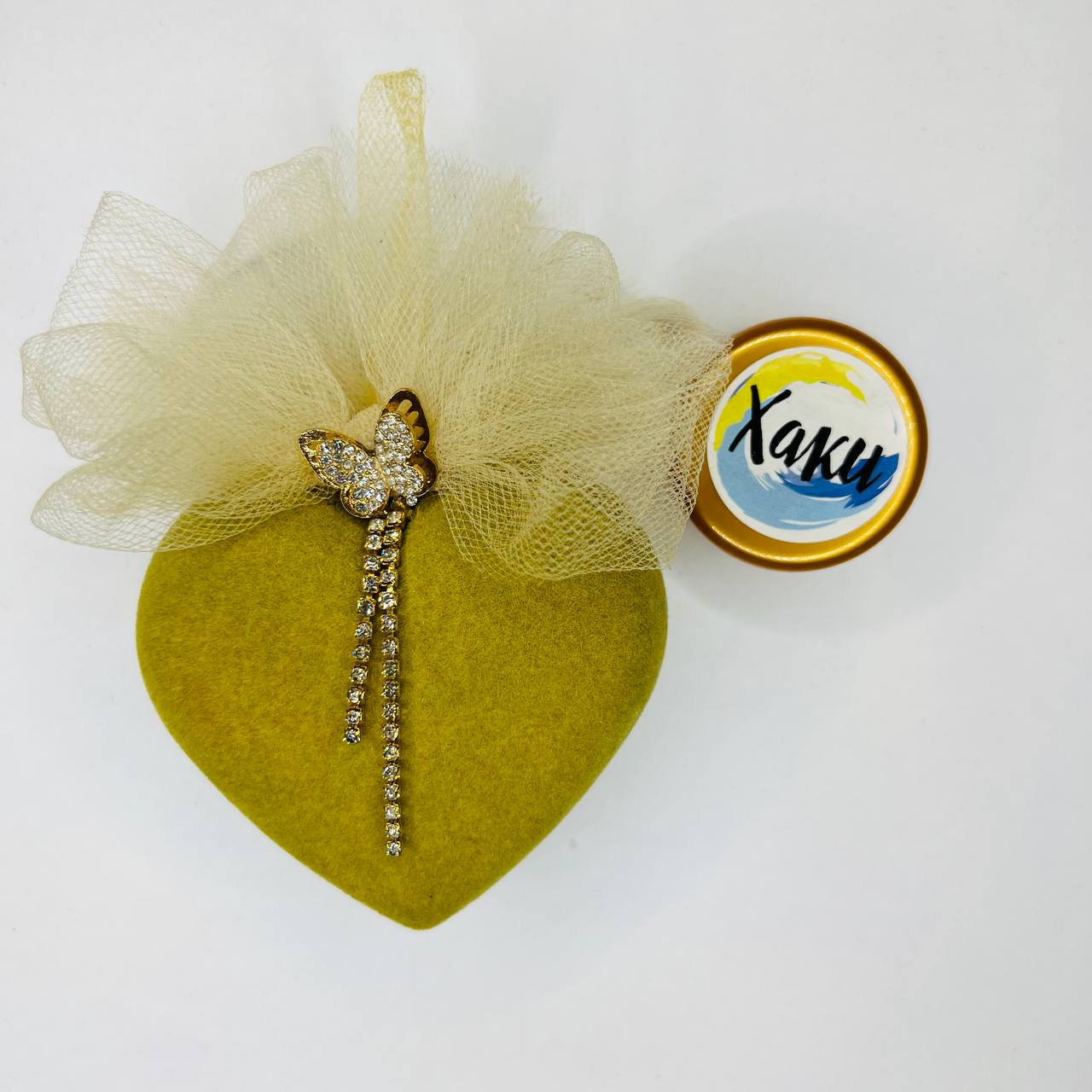 Бархатный флок пудра 50 гр, цвет Хаки