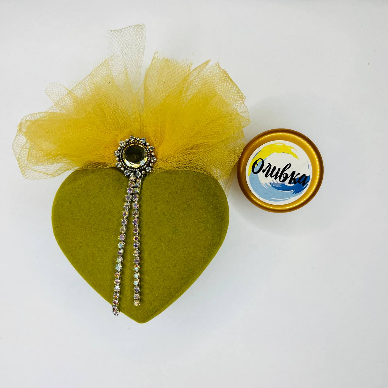 Бархатный флок пудра 50 гр, цвет Оливка