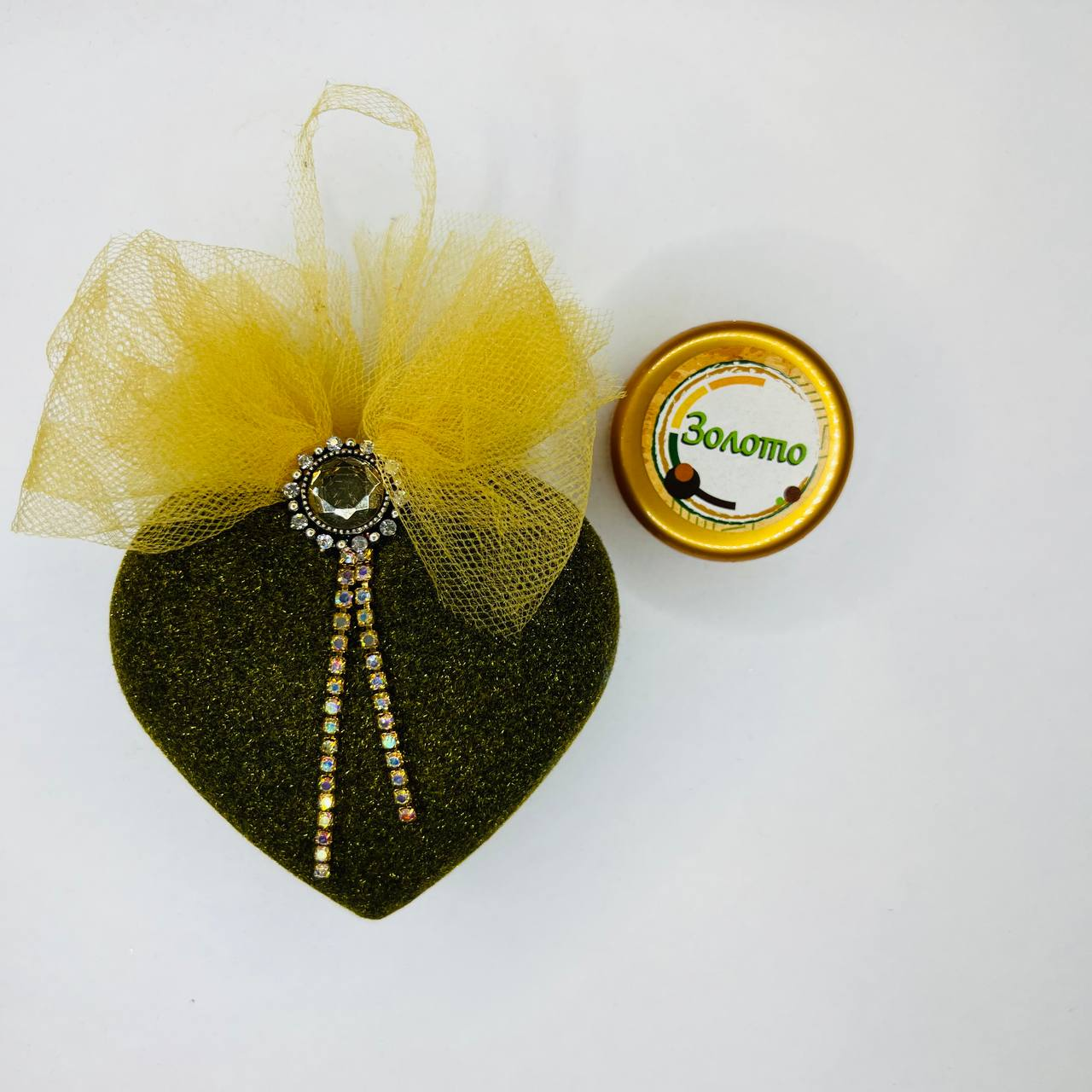 Бархатный флок пудра 50 гр, цвет Золото