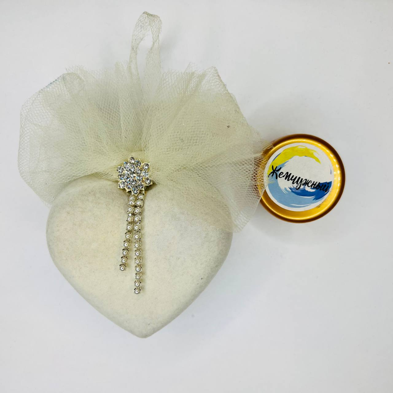 Бархатный флок пудра 50 гр, цвет Жемчужный