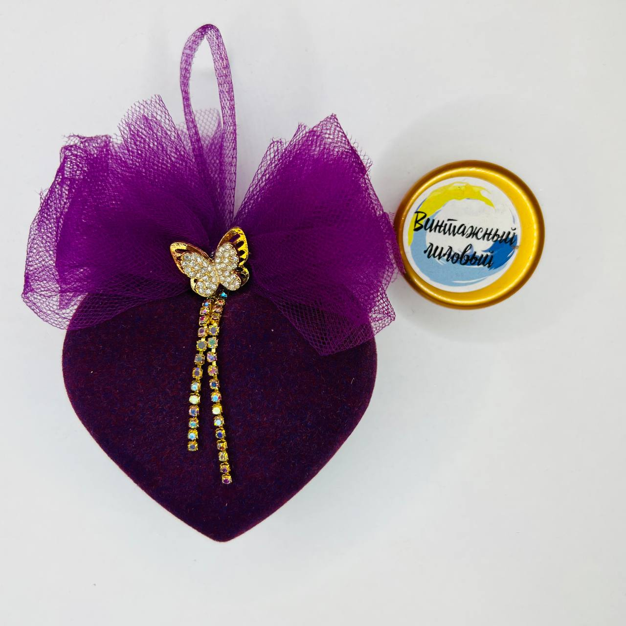 Бархатный флок пудра 50 гр, цвет Винтажный лиловый