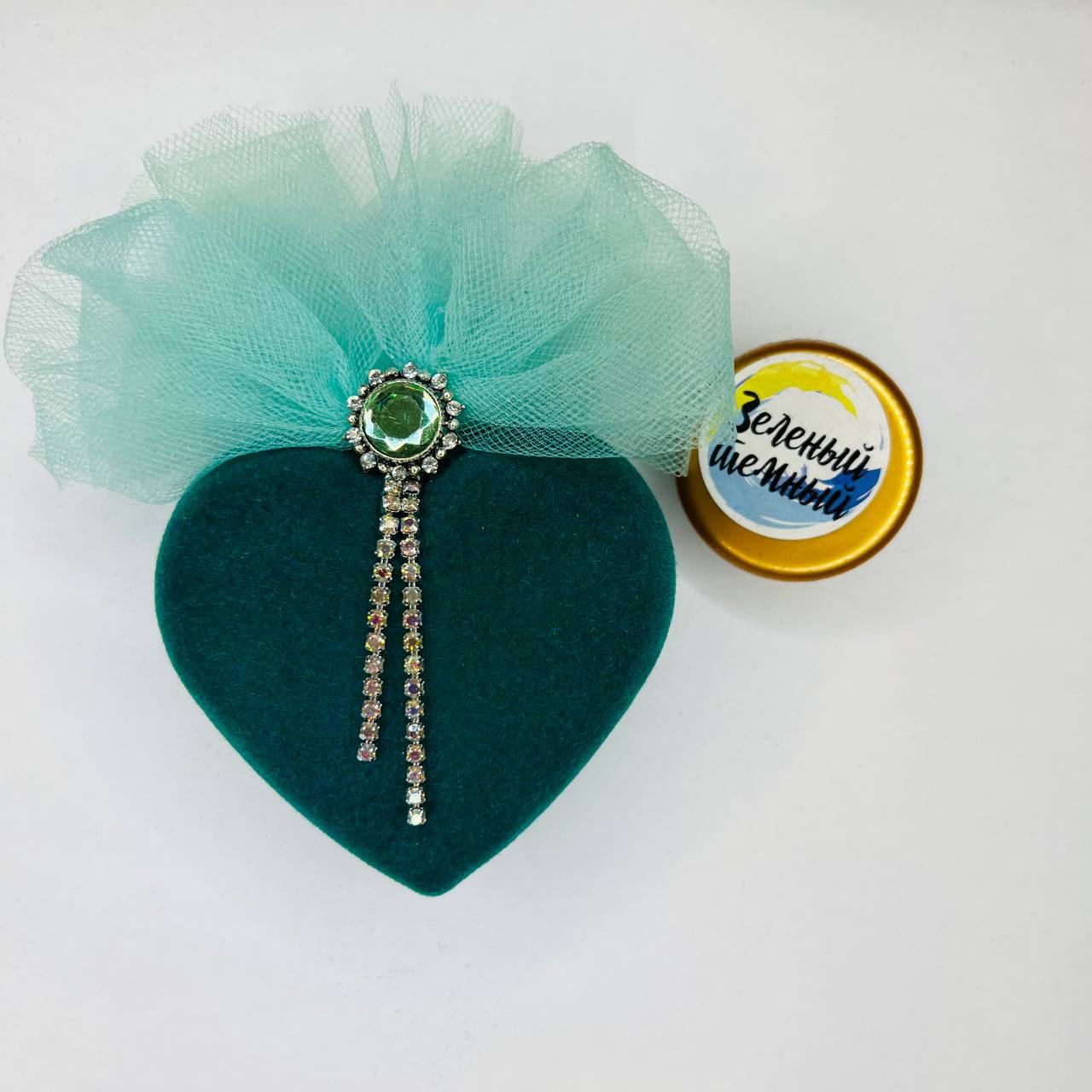 Бархатный флок пудра 50 гр, цвет Зеленый темный