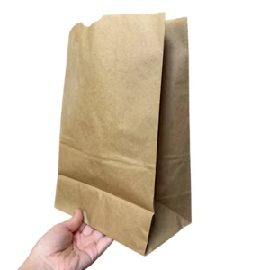 Крафт пакет с дном 10шт/упак