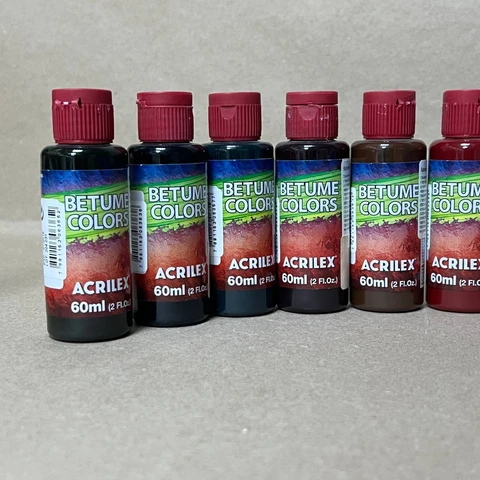Краска битумная ACRILEX 60 мл