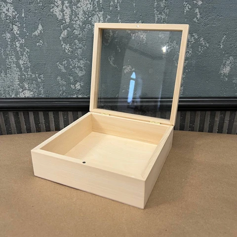 Шкатулка со стеклом «Зимняя Сказка»