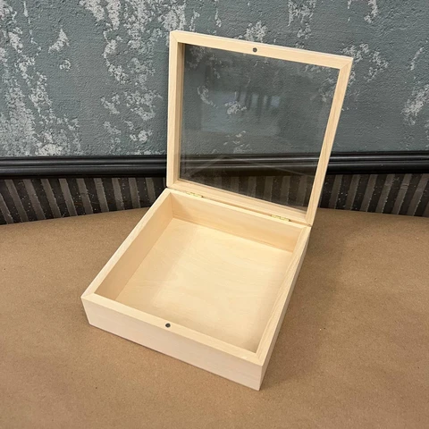 Шкатулка со стеклом «Зимняя Сказка»