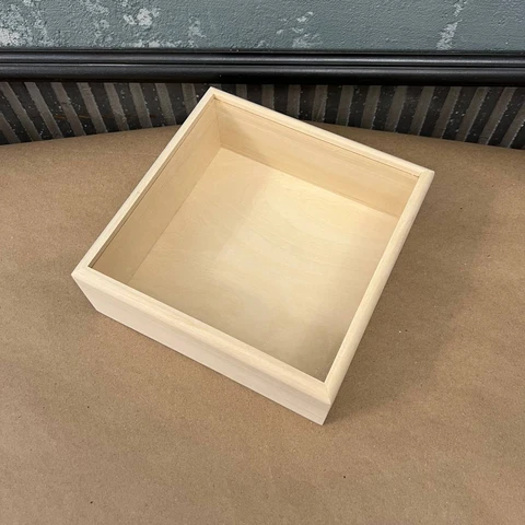 Шкатулка со стеклом «Зимняя Сказка»