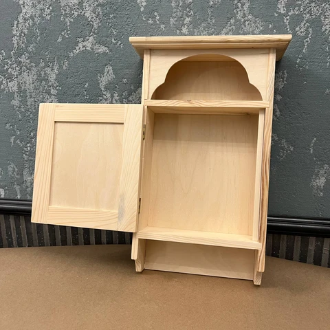 Заготовка Ключница с дверцей