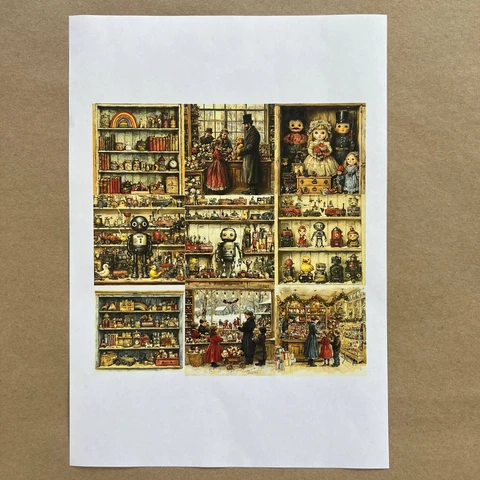 Распечатки ФСГН5 18 х 18 см