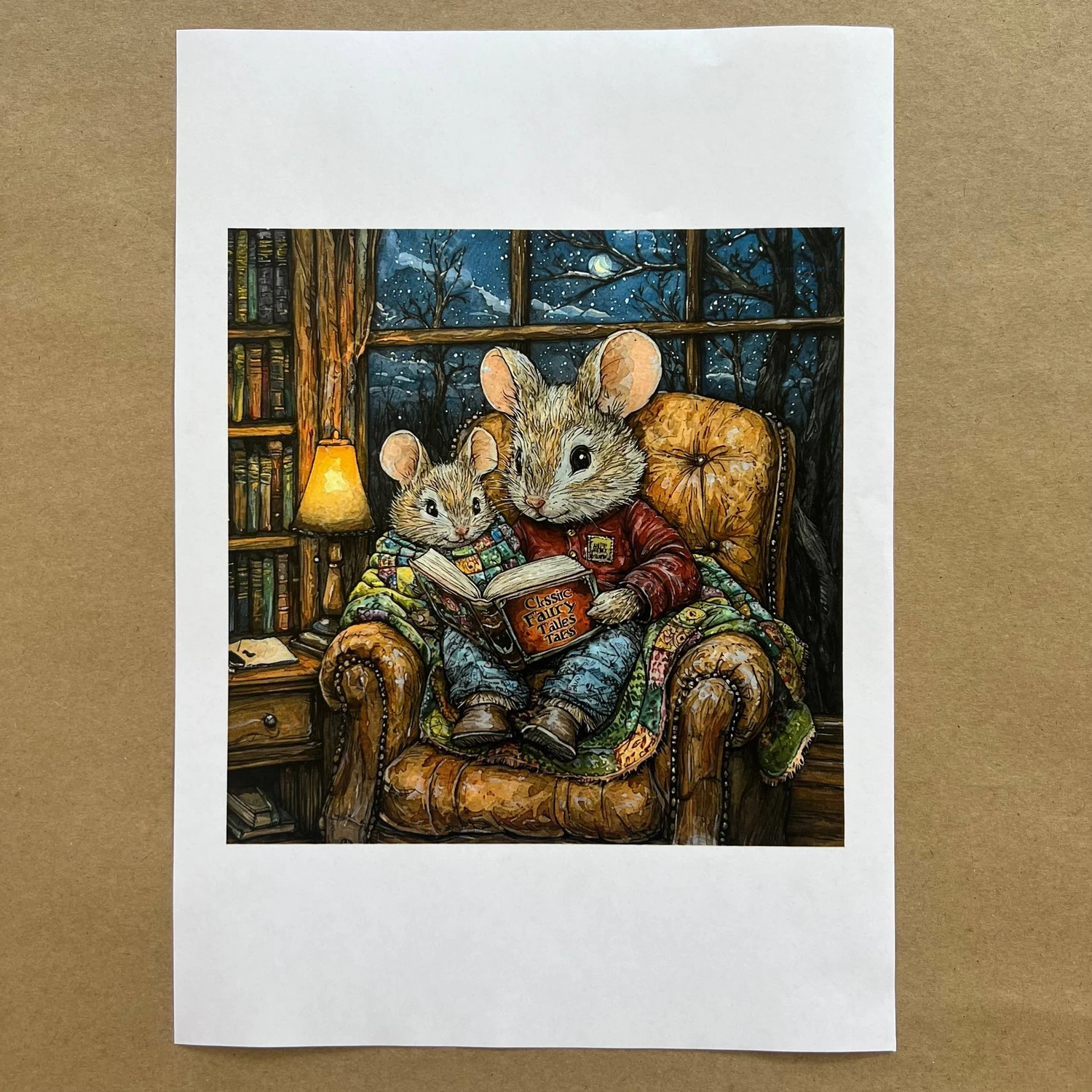 Распечатки ФСГН16 18 х 18 см