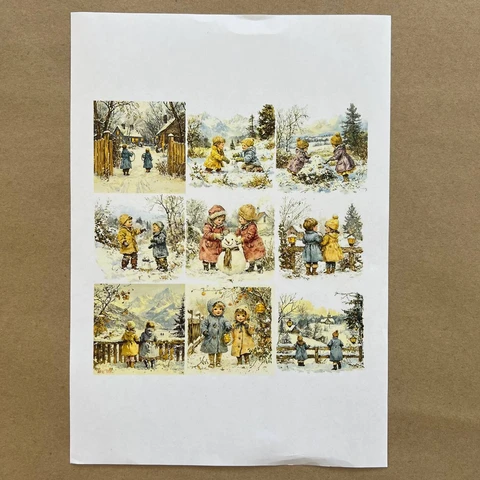 Распечатки ФСГН23 18 х 18 см