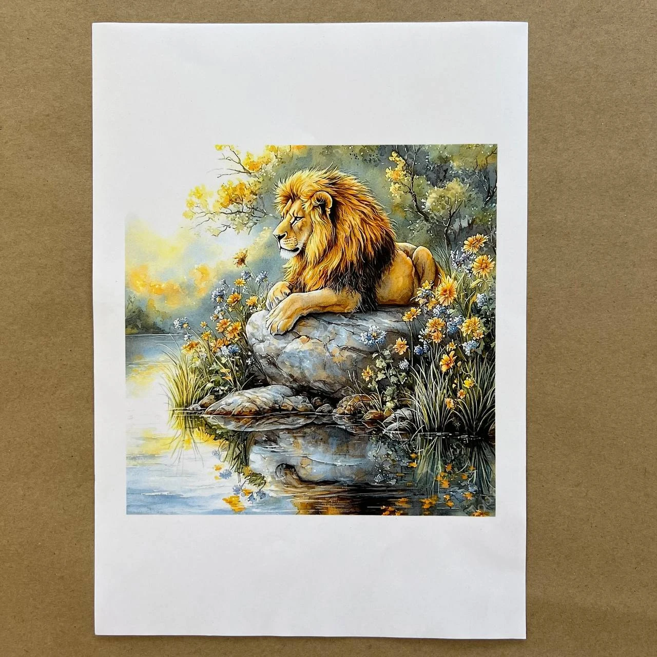 Распечатка ФСГН30 18 х 18 см