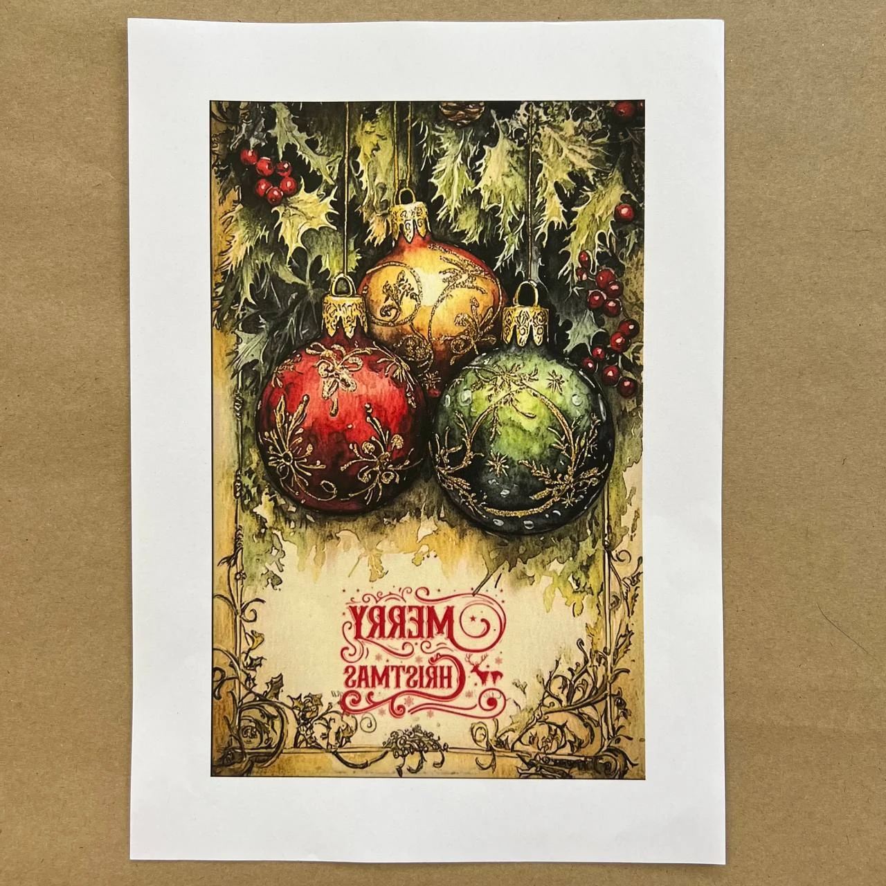 Распечатки ФСВН43 24 х 15,5 см для вживления