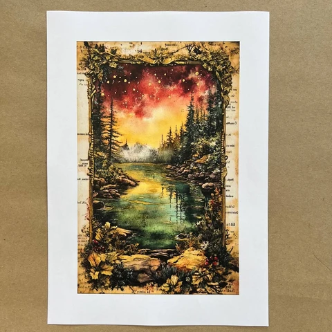 Распечатки ФСВН43 24 х 15,5 см для вживления