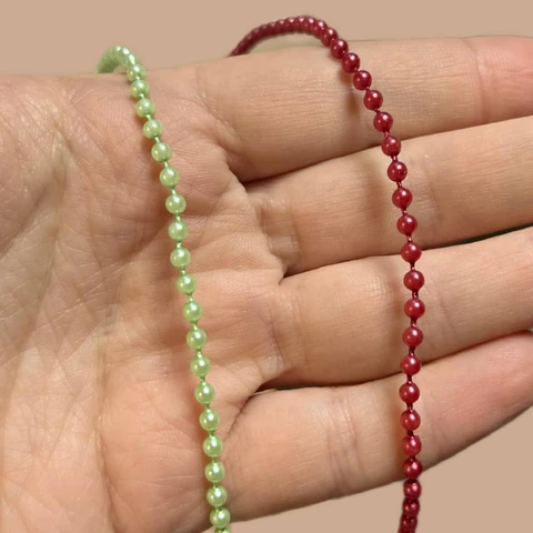 Цепочка шариковая пластиковая 3,2 мм