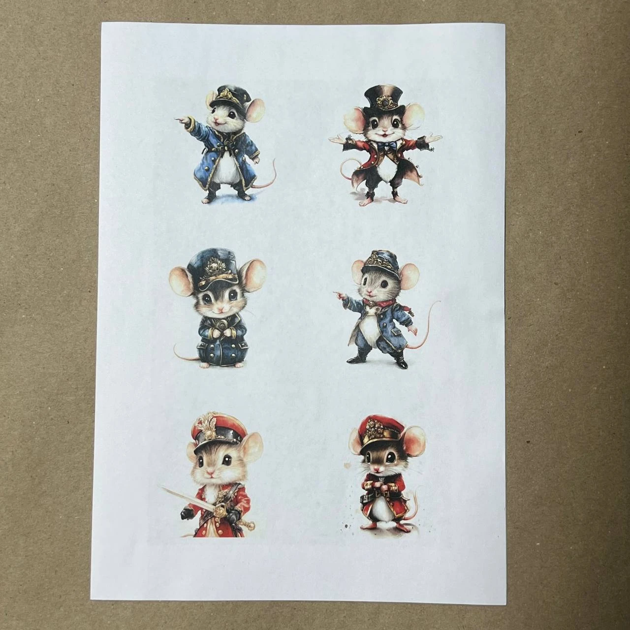 Распечатки ИМ7 30 х 21 см