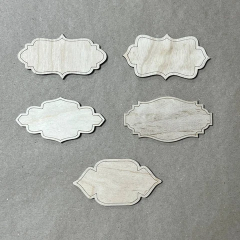 Бирки деревянные М 10,5 х 5,5 см