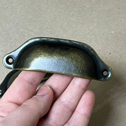 Ручка №5/1 металлическая 9,5 х 3,5 2шт/упак