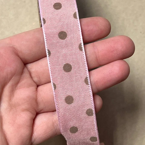 Лента декоративная «Горох» 2,6 см