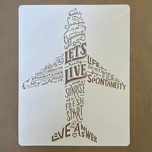 Трафарет КС1 36,5 х 29 см