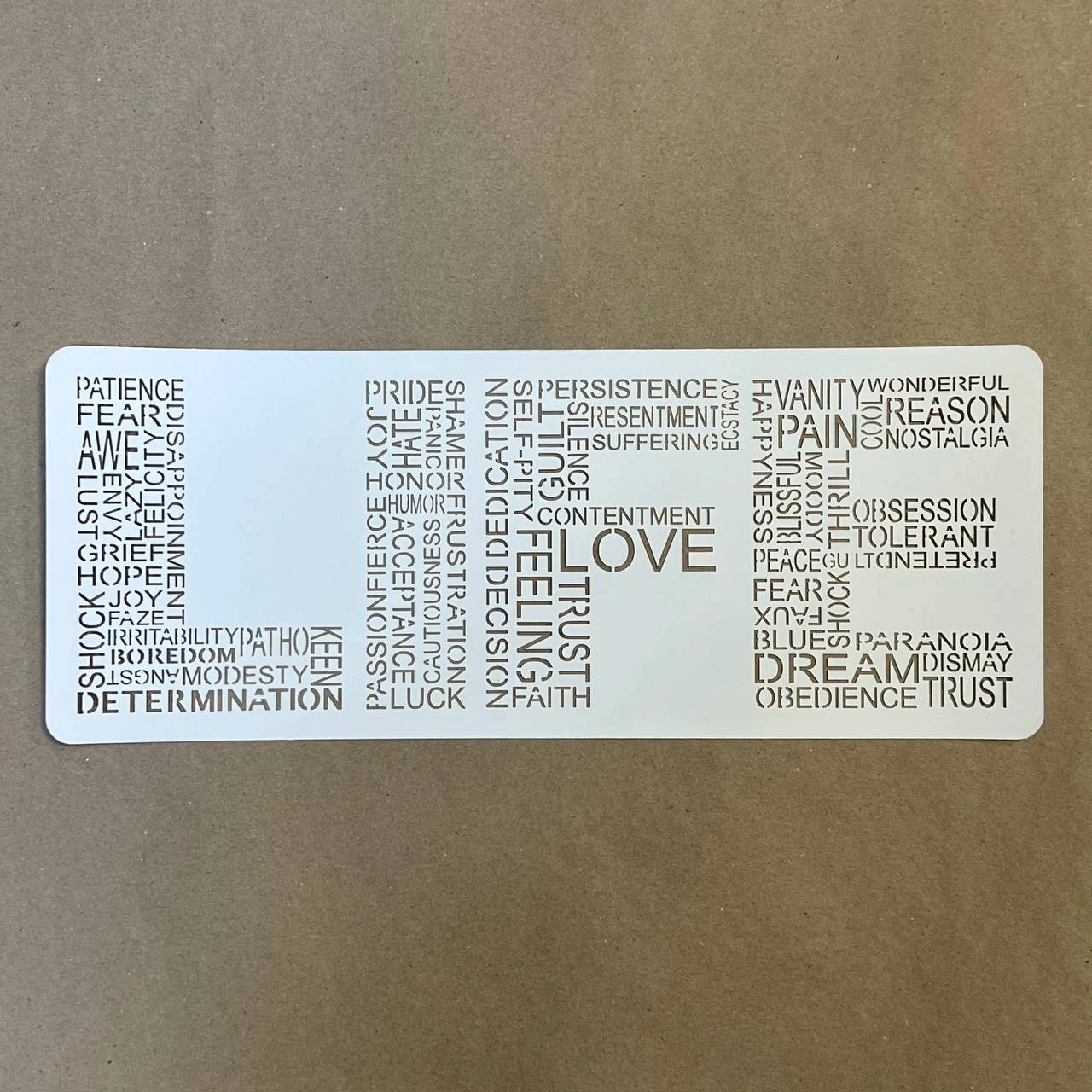 Трафарет КС4 37 х 14,8 см