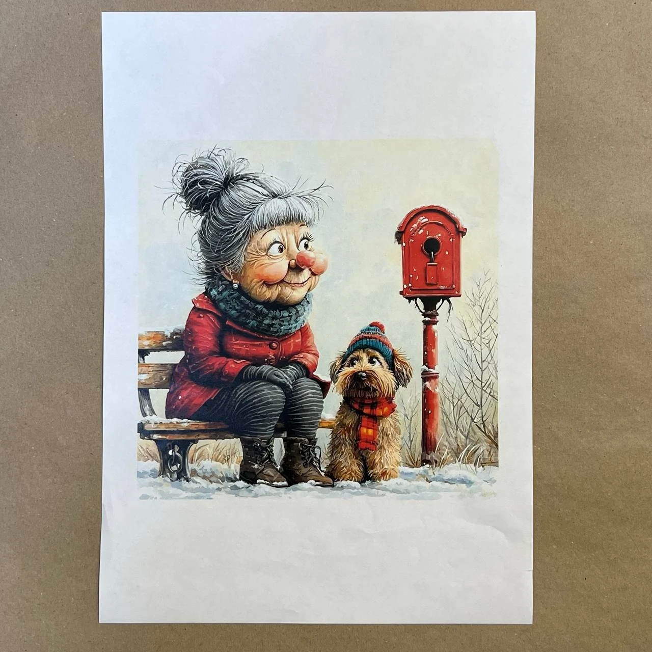 Распечатка ПБ4 25 х 25 см