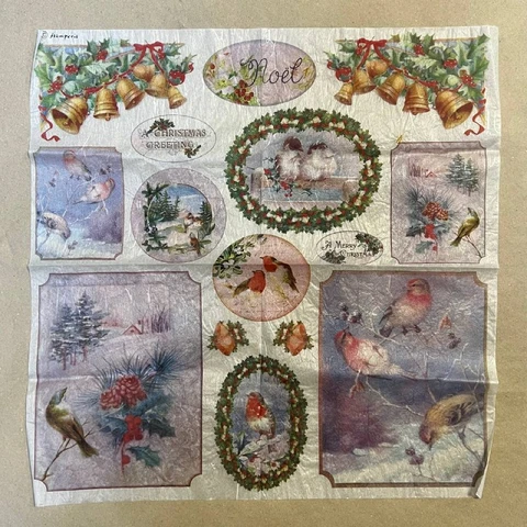 Рисовая бумага для декупажа 50х50 см