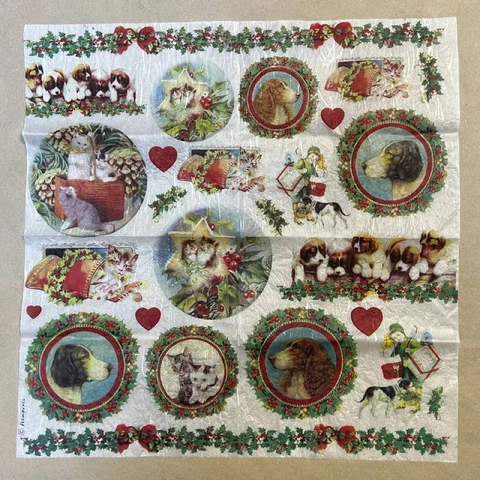 Рисовая бумага для декупажа 50х50 см