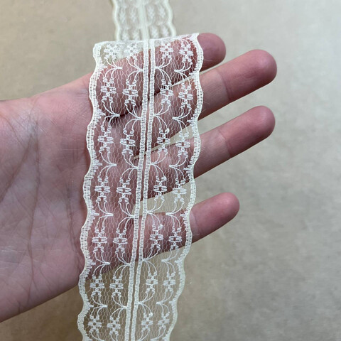 Кружево капроновое 4,5 см