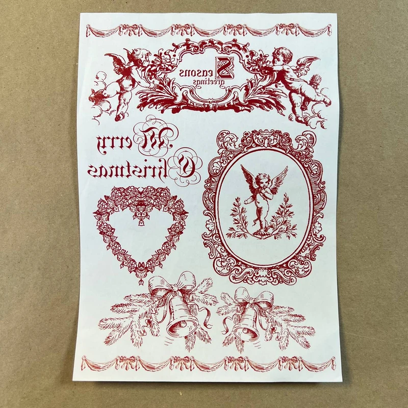 Распечатка КБ2 29,5 х 21 см для вживления