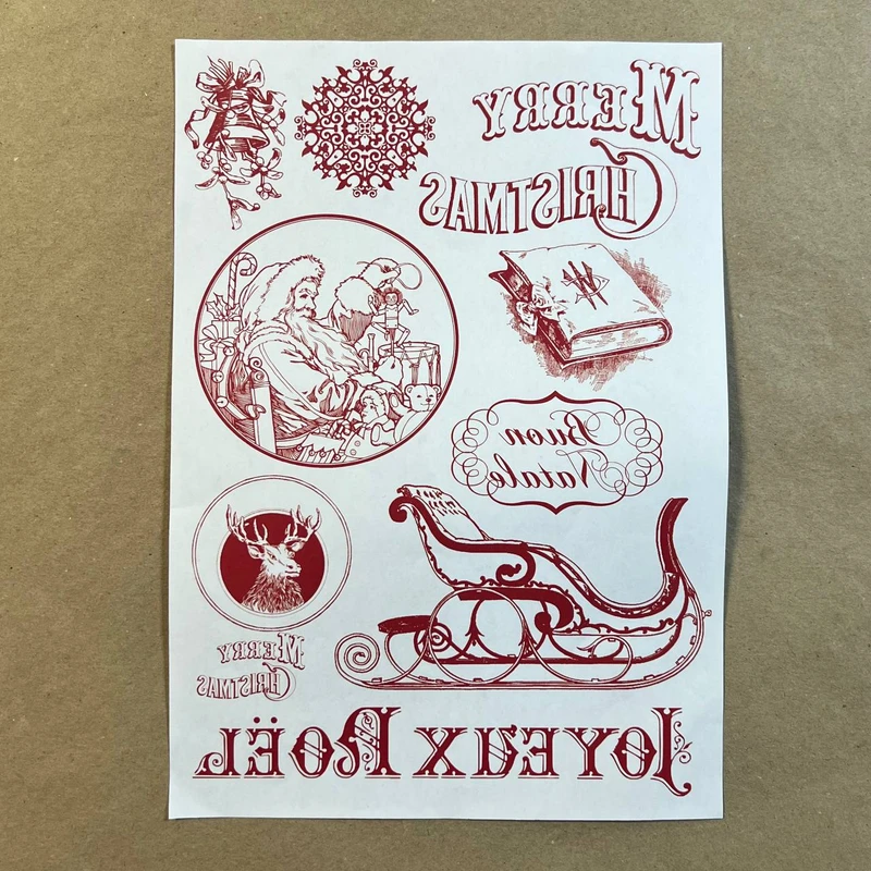 Распечатка КБ3 29,5 х 21 см для вживления