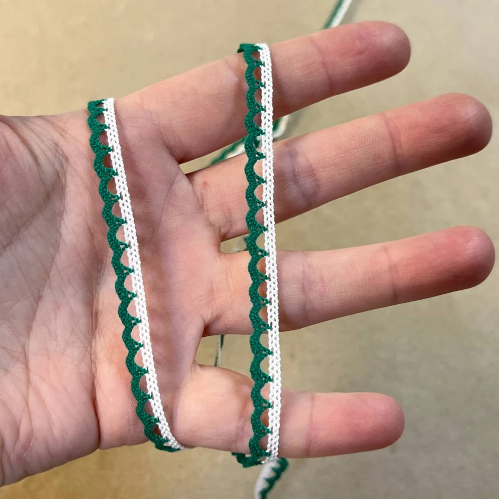 Кружево плетёное IEMESA 7 мм