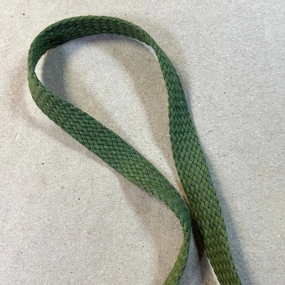 Шнур хлопковый плетёный полый 1,5 см
