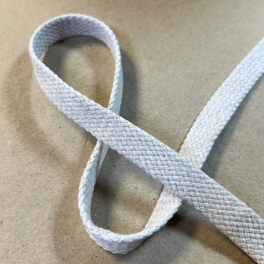 Шнур хлопковый плетёный полый 1,5 см