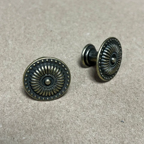 Ручка №2 металлическая 1,8 х 2,4 см 2шт/упак