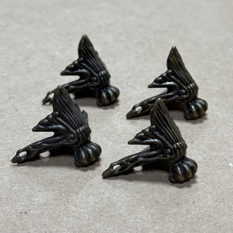 Ножки №1 металлические 3 х 3 см 4шт/упак