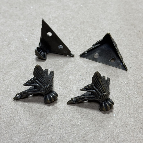 Ножки №1 металлические 3 х 3 см 4шт/упак