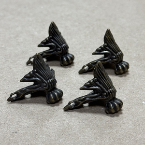 Ножки №1 металлические 3 х 3 см 4шт/упак