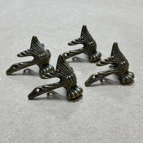 Ножки №2 металлические 5 х 4 см 4шт/упак